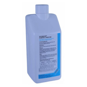 Interdor Perfume is a masking perfume designed to reduce stress and aggressive behavior in animals. By disguising the natural scent of different animal groups, it helps prevent ranking fights, particularly in pigs. This supports calmer integration and improved animal welfare.