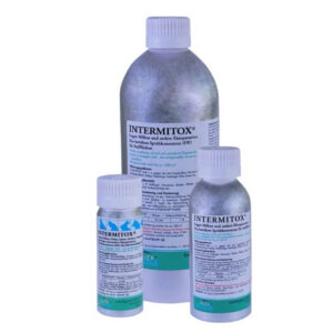 Intermitox cypermethrin-based ectoparasite and mite control product for poultry and livestock stables