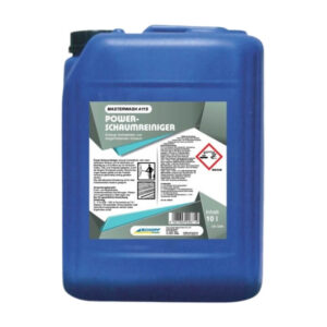 Power Foam Cleaner alkaline foam cleaner in blue 10 L canister for agricultural cleaning
